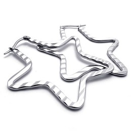 Star Titanium Earrings 20597