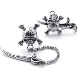 Sword  Titanium Earrings 20348