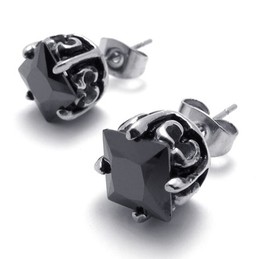 Diamond Titanium Earrings 20259
