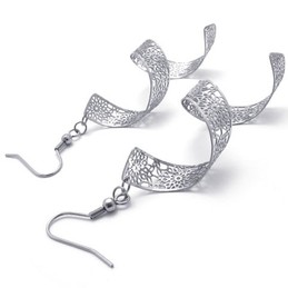 Hollow Titanium Earrings 20244