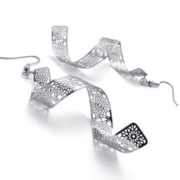 Hollow Titanium Earrings 20244