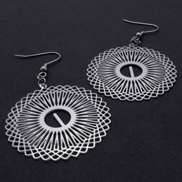 Hollow Titanium Earrings 20241