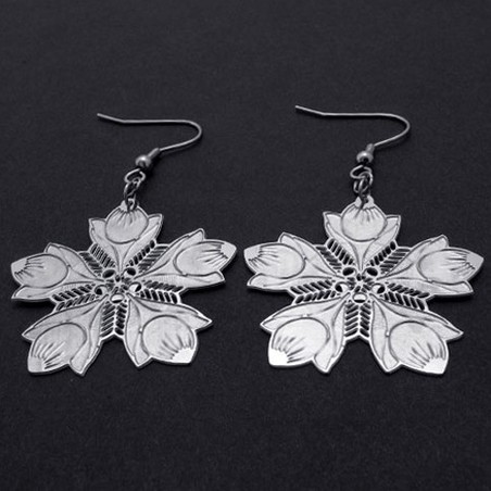 Hollow Titanium Earrings 20240