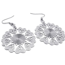 Sweet Flower Titanium Earrings 20234