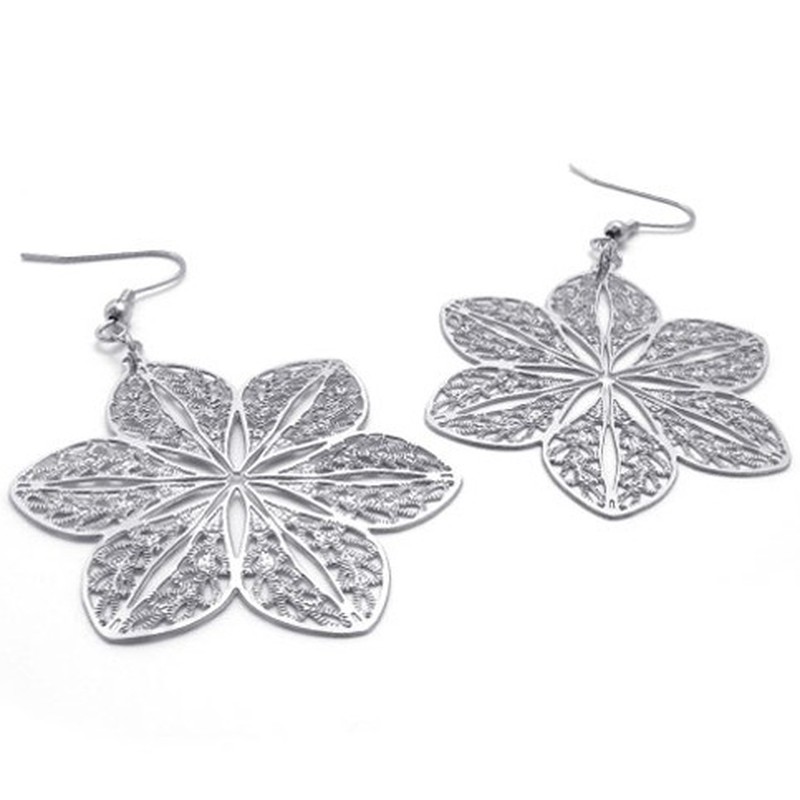 Hollow Titanium Earrings 20231