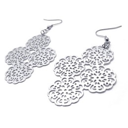 Hollow Titanium Earrings 20228