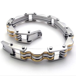 9.1 inch Lovers Titanium Bracelet 20428