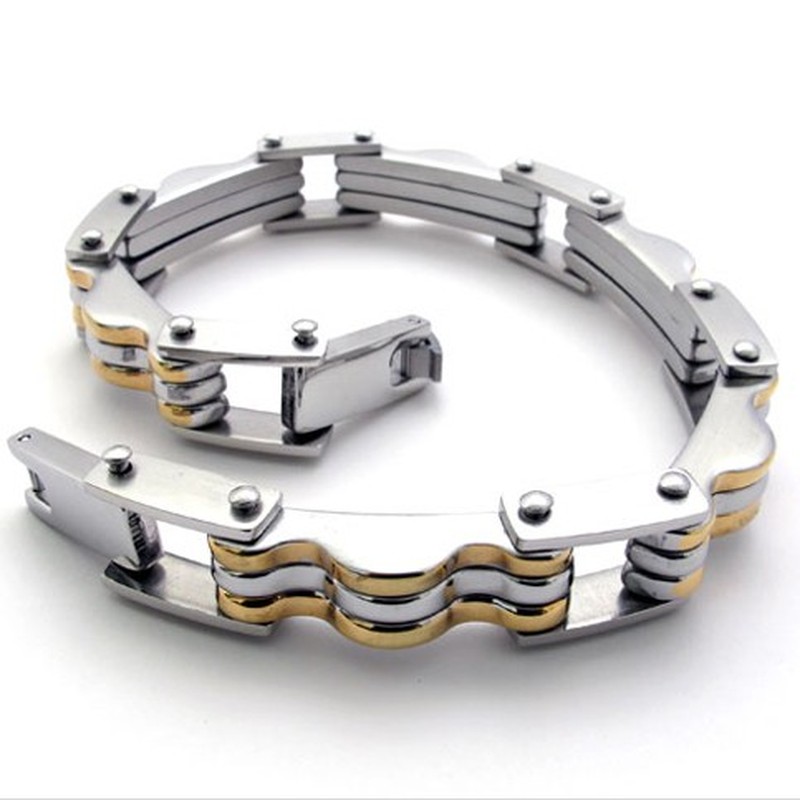 9.1 inch Lovers Titanium Bracelet 20428