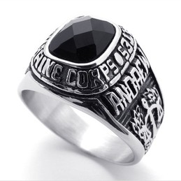 Gem Titanium Ring 20357