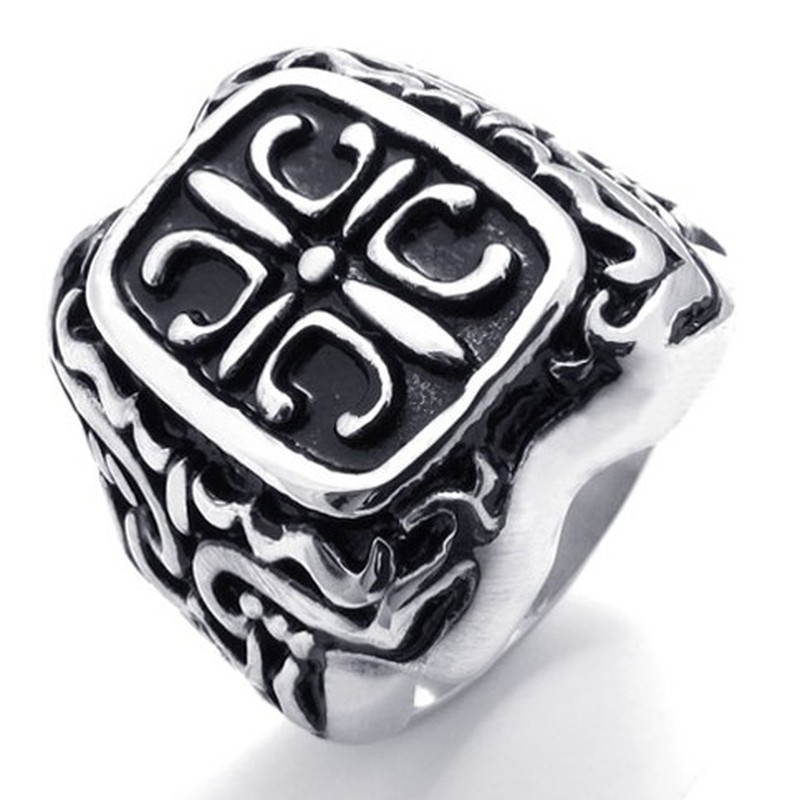 Crown Titanium Ring 20206