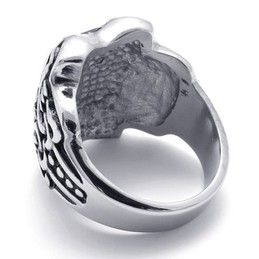 Crown Titanium Ring 20206