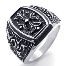 Crown Titanium Ring 20205