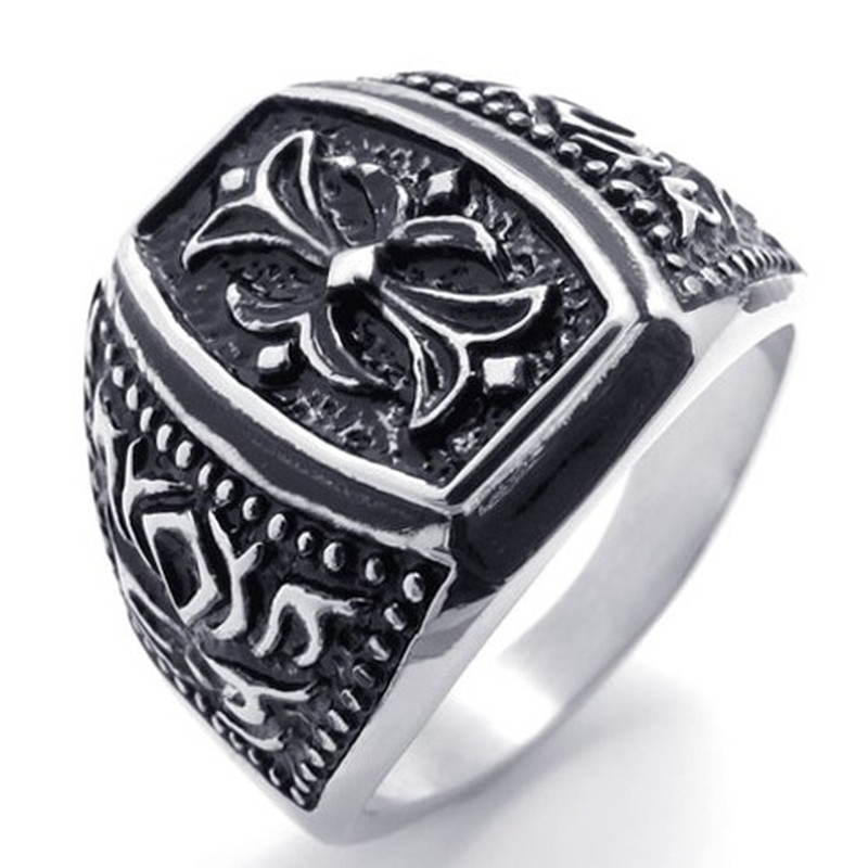 Crown Titanium Ring 20205