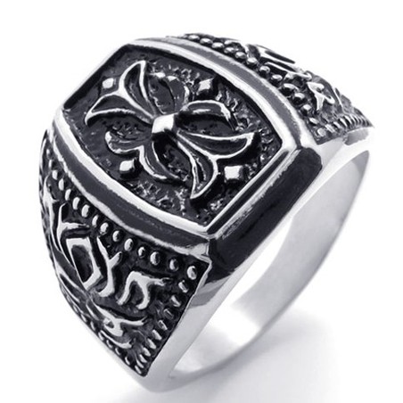 Crown Titanium Ring 20205