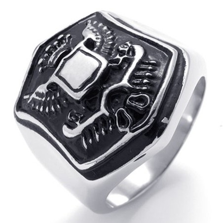 Eagle Titanium Ring 20204