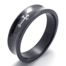 Black Titanium Ring 20180