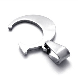 Titanium Letter "C" Pendant 21100