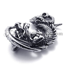 Fashion Dragon Titanium Pendant
