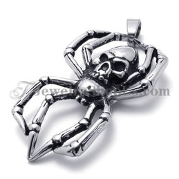 Fashion Titanium Spider Pendant