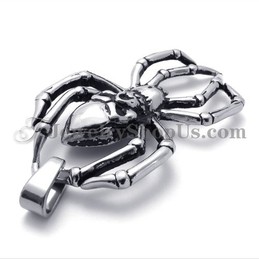 Fashion Titanium Spider Pendant