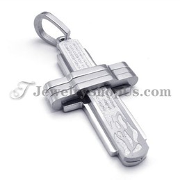 Gorgeous Titanium Cross Pendant