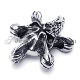 Classical Skull Titanium Pendant