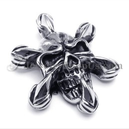 Classical Skull Titanium Pendant