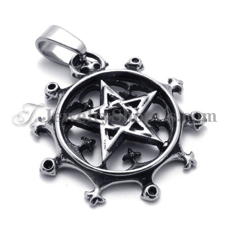 Fashion Stars Titanium Pendant