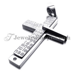 Gorgeous Cross Titanium Pendant