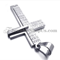 Gorgeous Cross Titanium Pendant