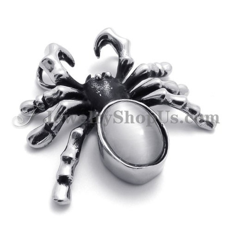 Fashion Spider Titanium Pendant