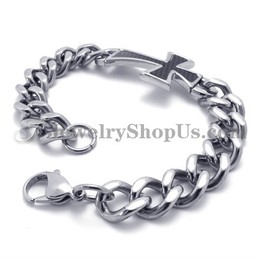 Fashion Titanium Cross Bracelet