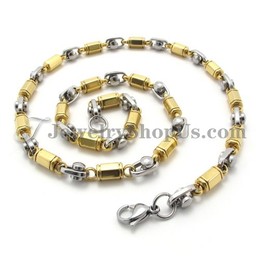 Elegant Titanium Men's Necklace