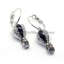 Hot-air balloon Alloy Earrings with Rhinestones