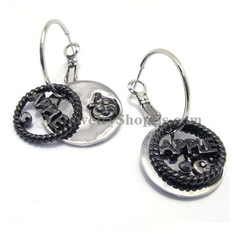 Gorgeous Apples Alloy Rhinestones Earrings