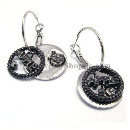 Gorgeous Apples Alloy Rhinestones Earrings