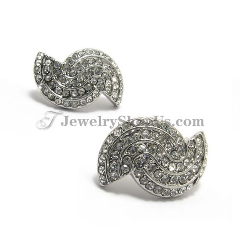 Gorgeous Alloy Rhinestones Earrings