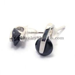 Beautiful Alloy Earrings with Round Zircon