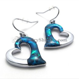 Fine Alloy Earrings with Shell