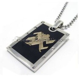 Constellation Alloy Pendant with Rhinestones 