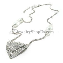 Gorgeous Alloy Pendant with Rhinestones