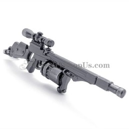 Fashion Rifle Shotgun Shape Alloy Pendant