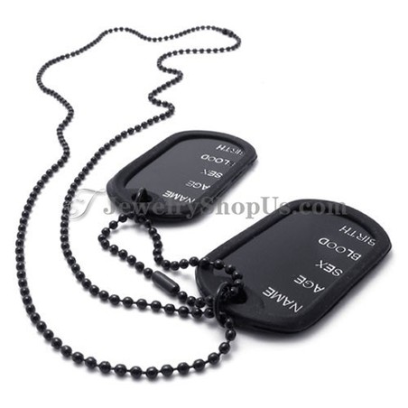 Elegant Black Alloy Pendants