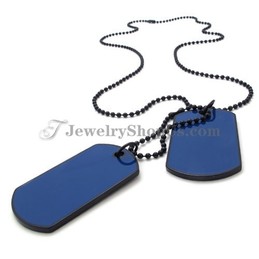 Fine Blue Alloy Pendants