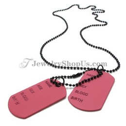 Elegant Pink Alloy Pendants