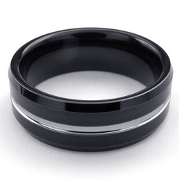 Sophisticated Technology Delicate Colors Reliable Quality Tungsten Ring - Free Shipping