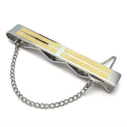 Sophisticated Technology Color Brilliancy Superior Quality Titanium Tie clips - Free Shipping