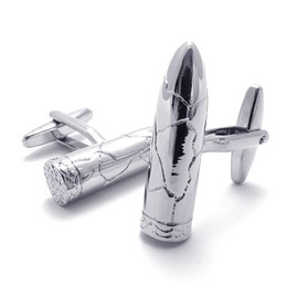 Modern Design Color Brilliancy Stable Quality Titanium Cufflinks - Free Shipping