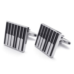 Professional Design Color Brilliancy Superior Quality Titanium Cufflinks - Free Shipping