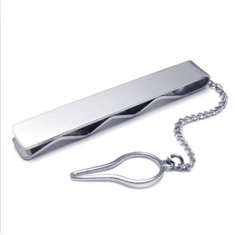 Elegant Shape Color Brilliancy Superior Quality Titanium Tie clips - Free Shipping